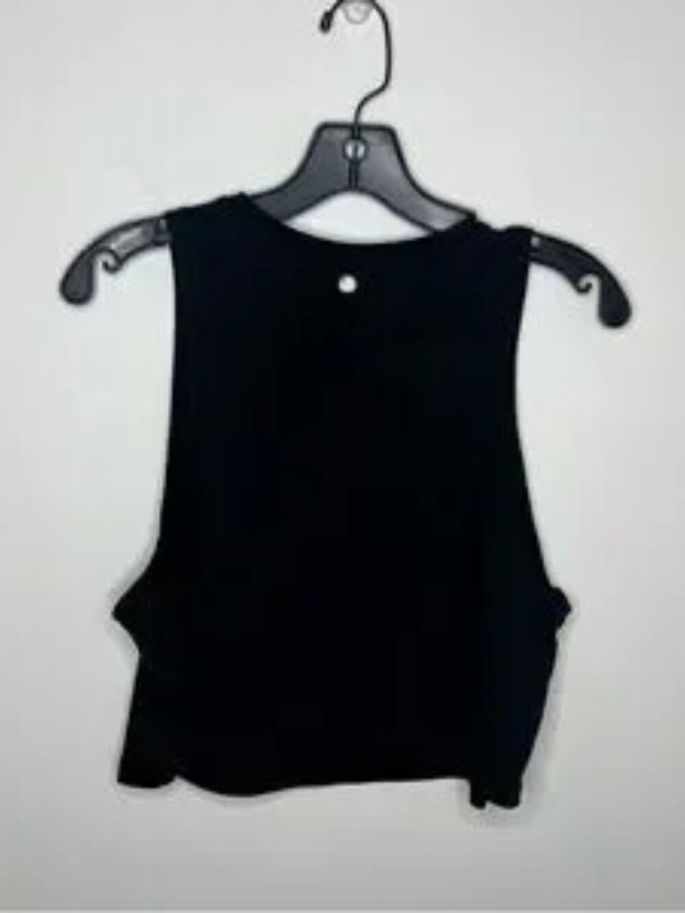 Black Cropped Tank Size Medium😁 - Picture 3 of 4